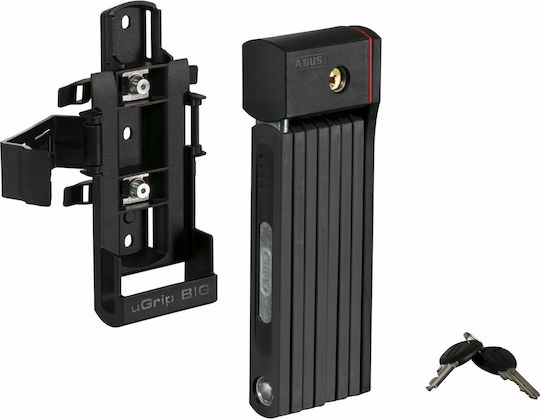 Abus Bordo Big uGrip 5700K/100 BK SH Bicycle Folding Lock with Key Black
