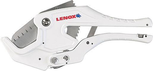 Lenox Manual Ratchet Pipe Cutter R2 PVC Pipe Cutter 60 mm Maximum Cutting Diameter for Plastic PEX