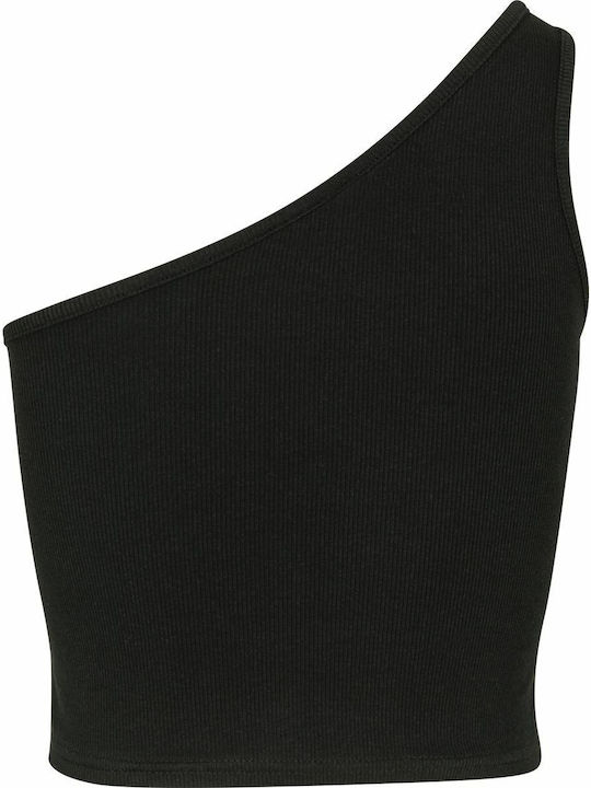 Γυναικείο Αθλητικό Crop Top Black