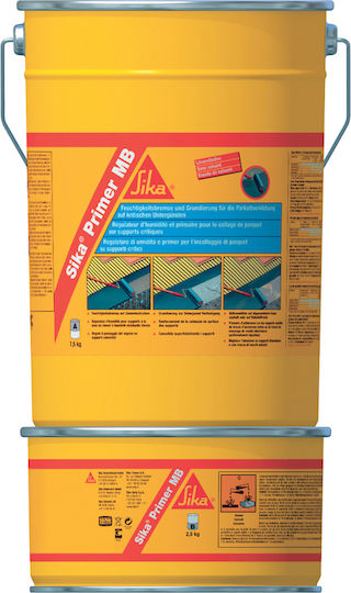Sika Primer MB Грунд Епоксиден грунд за лепене на дървени подове Червен Подходящ за Дървο 10кг