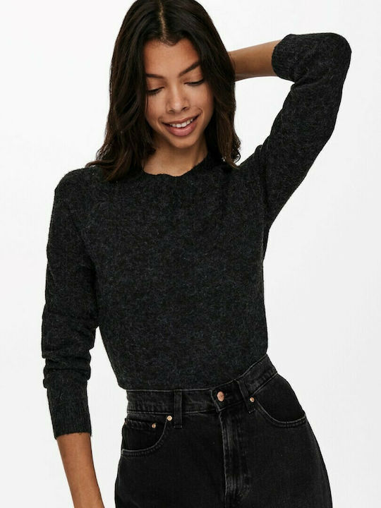 Only Women's Long Sleeve Sweater Black