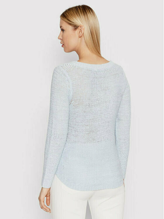 Only Women's Long Sleeve Sweater Sky Blue