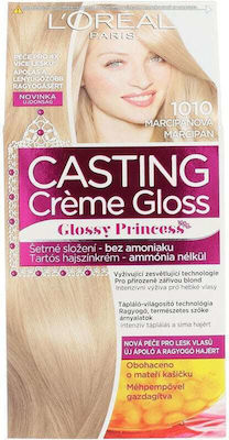 L'Oreal Paris Casting Creme Gloss Set Vopsea de Păr fără amoniac 1010 Blond deschis cu gheață 48ml