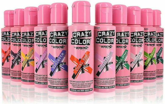 Crazy Color Semi-Permanent Προσωρινή Βαφή Μαλλιών 64 Marshmallow 100ml 15gr
