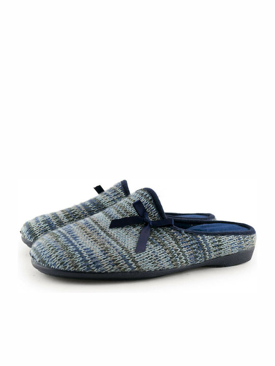 Adam's Shoes Anatomic Women's Slippers In Blue Colour