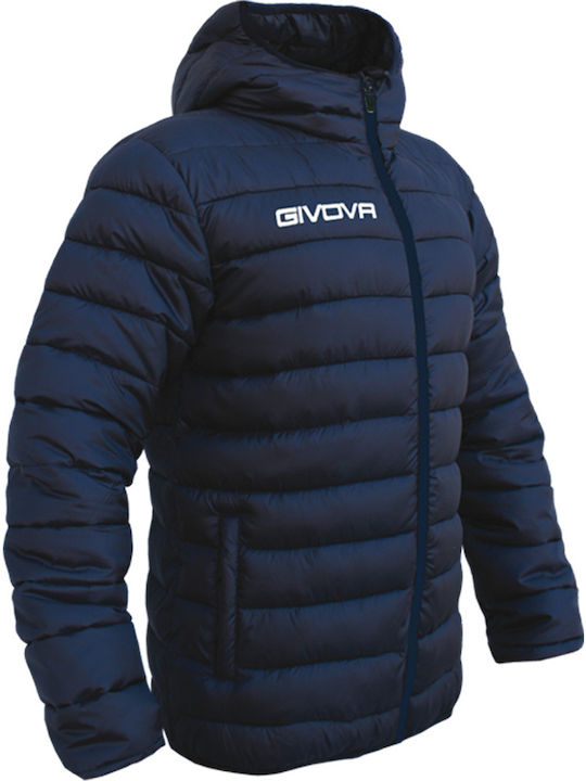 Olanda Winter Jacket Puffer Windproof Navy Blue