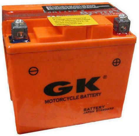 GK Inchis Baterie Motocicleta YTX12-BS 180A cu Capacitatea 10Ah