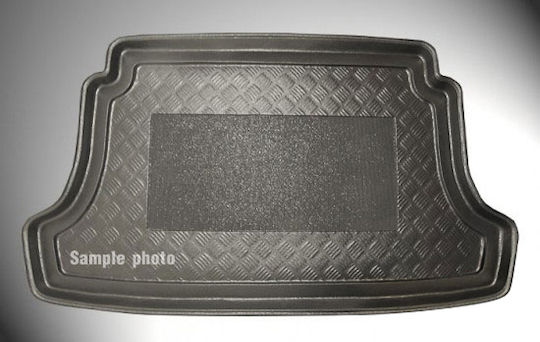 Cik Rubber Trunk Mat with Raised Sides 1pc for Opel Corsa Black