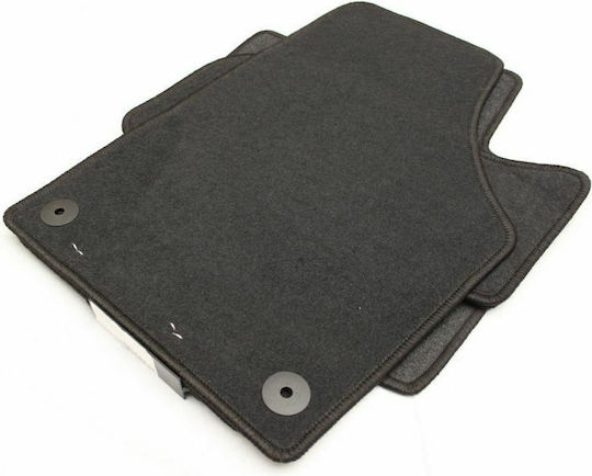 Petex Set of Front and Rear Mats 4pcs for Skoda Yeti 2009+ Black