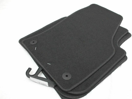 Petex Set of Front and Rear Mats 4pcs for Volkswagen Tiguan Allspace 2017+ Black