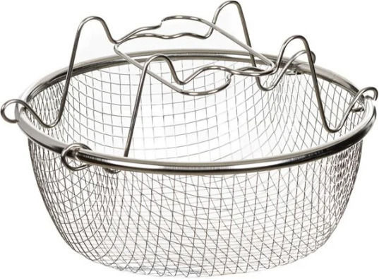 Pyramis Frying Basket made of Stainless Steel for Pot 24εκ.