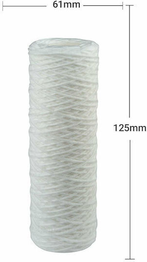 Atlas Filtri Water Filter Replacement Central Water Filtration System from Polypropylene 5" FA 5 SX 50 μm 1pcs