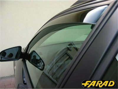 Farad Set of Windbreakers Front Car for Renault Clio 2pcs