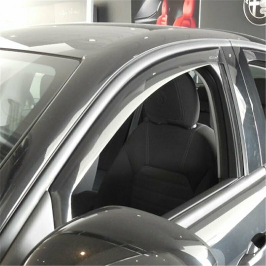Farad Set of Windbreakers Front Car for Alfa Romeo Giulia 2pcs
