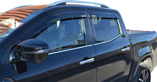 Set deflectoare de vânt pentru Mercedes-Benz Clasa C 4buc