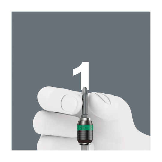 Wera Σετ 8 Μύτες Κατσαβιδιού 845/8 1-flute