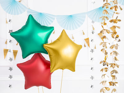 Balloon Foil Star Red Star 48cm