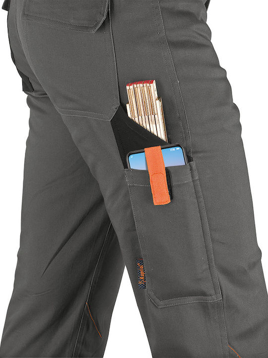 Kapriol Industry Pantaloni de Lucru Gri 36290 Skroutz Romania
