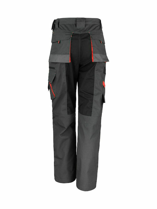 Result Work-Guard Reflective Work Trousers Gray