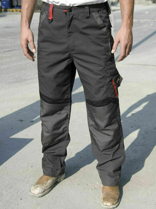 Result Work-Guard Reflective Work Trousers Gray R310X