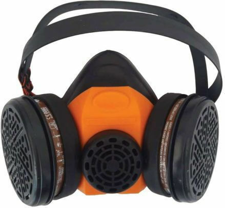 Climax Mask Half Face with A1 filters 756 Orange
