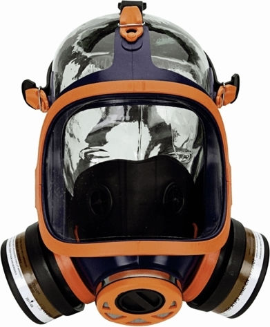 Climax Mask Full Face without Filters 732-N Orange