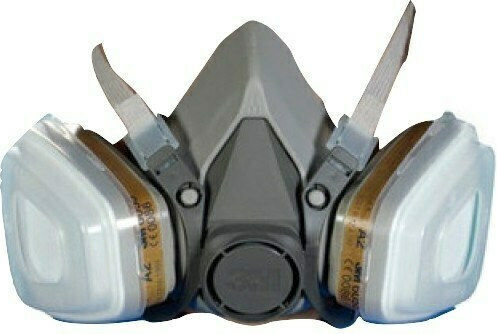 3M Mask Half Face with 6055 & 5911 P1 filters 6300 Gray