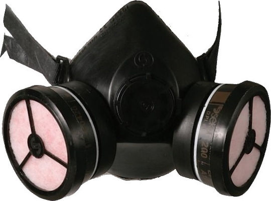 Ergo Mask Half Face with Replaceable Filters Polimask Τ100/2