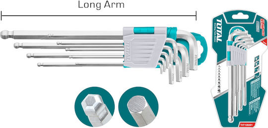 Total Set 9 Allen Wrenches L
