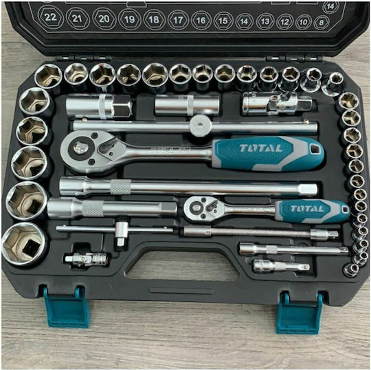 Total Set Ratchet 1\2" & 1\4" 44pcs