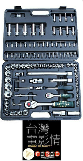 Force Set Ratchet 1\2" & 1\4" 108pcs