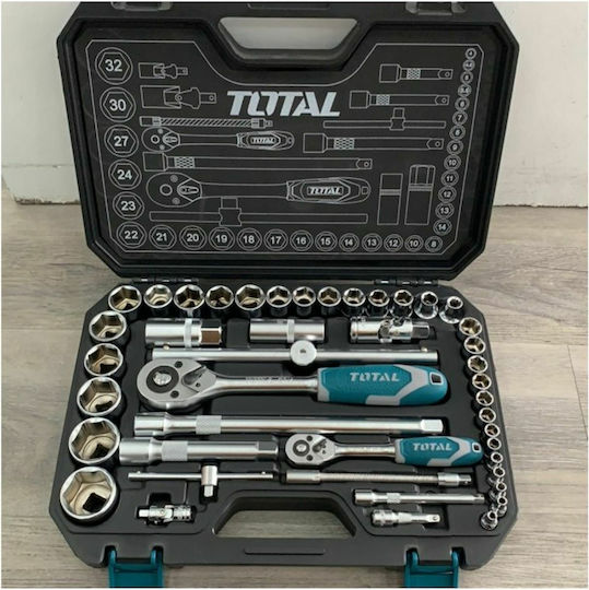 Total Set Ratchet 1\2" & 1\4" 44pcs