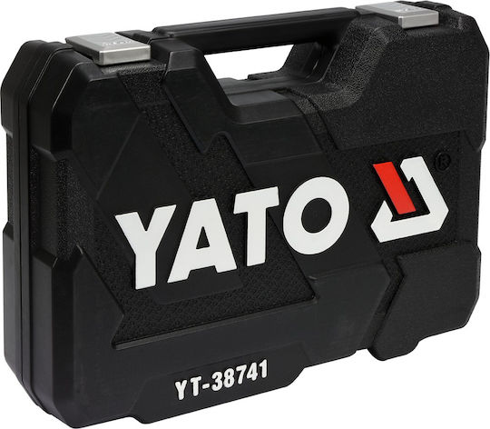 Yato Ratschen- & Steckschlüssel-Sets 1\2" 25Stück