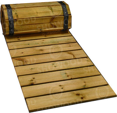 Showood Διάδρομος for Garden Flooring from Wood 120x100εκ. 1pcs για Παραλία