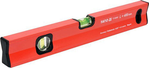 Yato YT-30060 Spirit Level Aluminum Magnetic 40cm with 2 Eyes