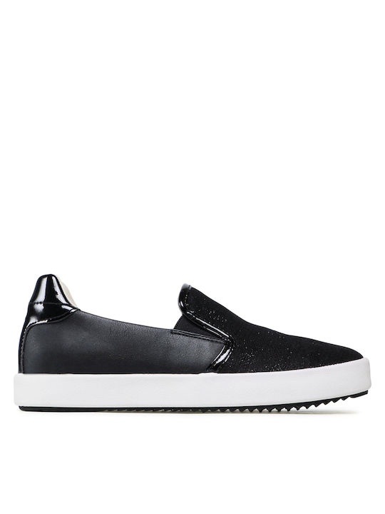 Geox Blomiee Anatomic Slip-on-uri pentru femei Negru