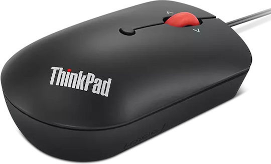 Lenovo ThinkPad USB-C Verkabelt Maus Schwarz