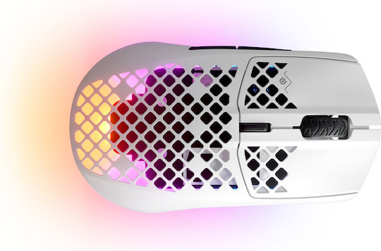 SteelSeries Aerox 3 (2022 Edition) Wireless RGB Gaming Mouse 18000 DPI Snow