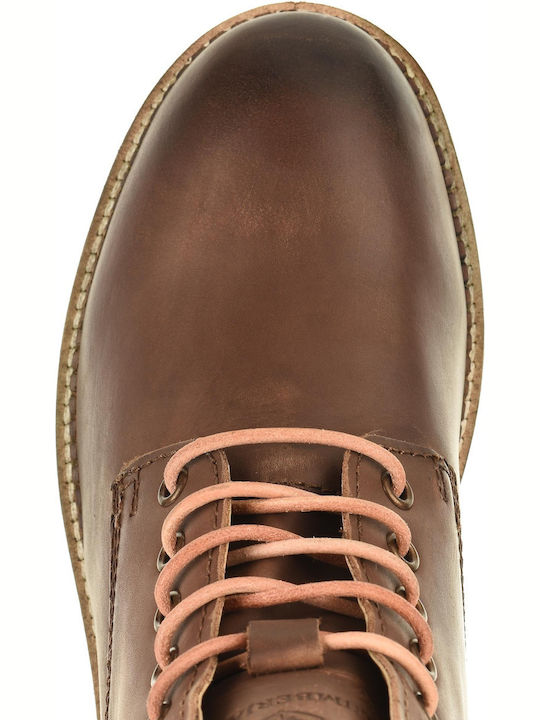 Jadon Leather Tabac Brown Boots Anatomical