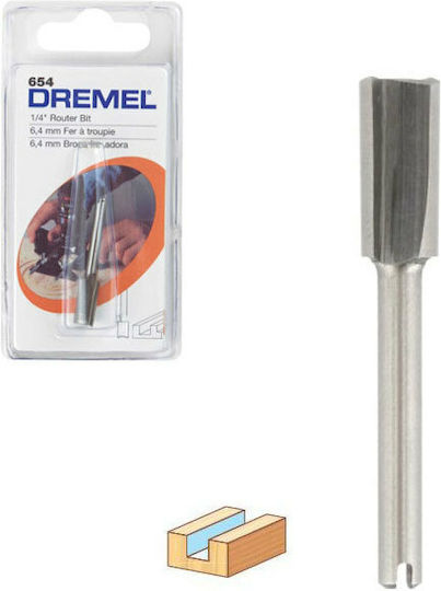 Dremel Cutter Bit HSS for Straight Cutting in Wood 6.4mm x 36mm