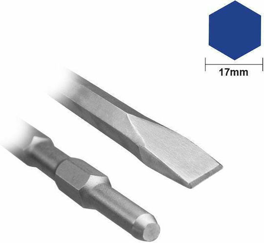 Bulle Chisel Bits 280x25mm with HEX Socket