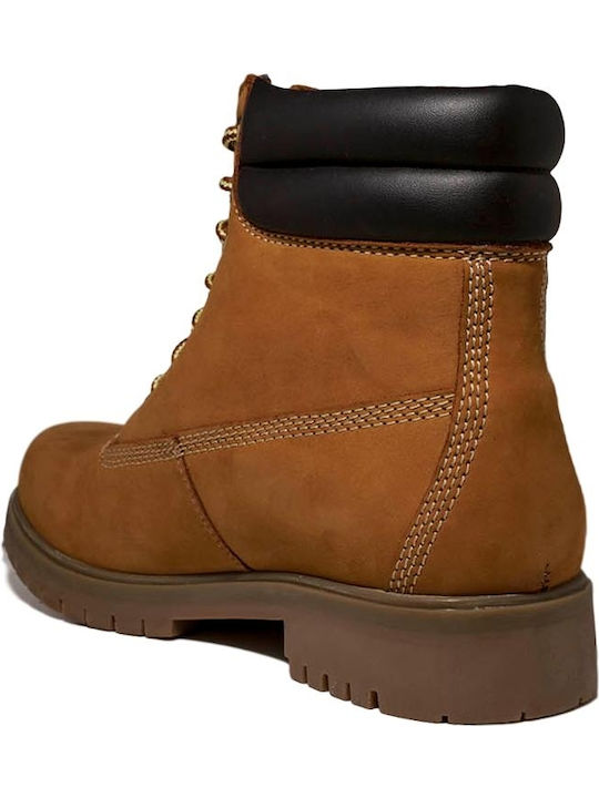 A029-317 Leather Yellow Boots