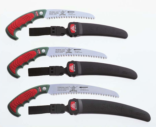 Samurai with Belt Case Pruning Hand Saw 18cm