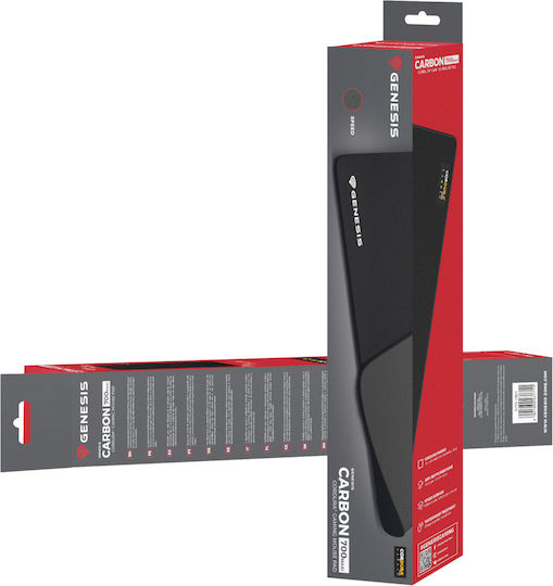 Genesis Carbon 700 Maxi Cordura Gaming Mouse Pad XXL (900mm) Μαύρο NPG-1801