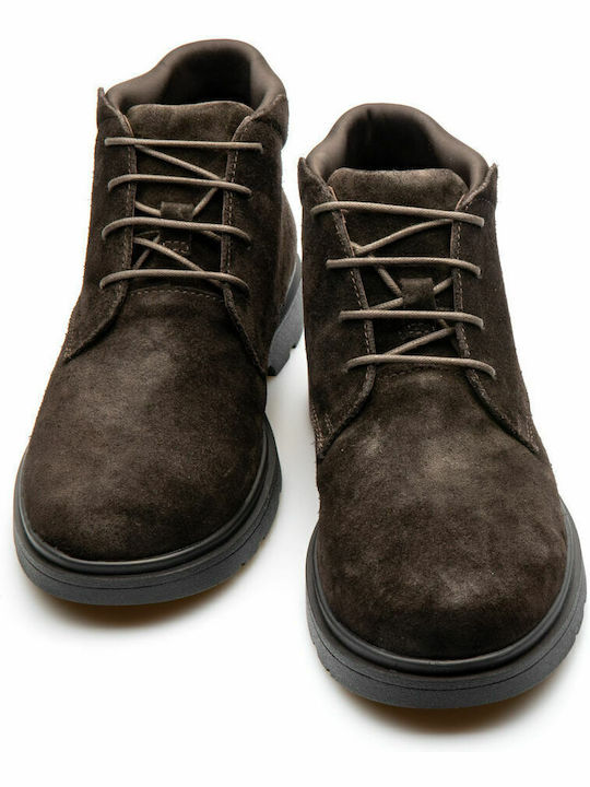 Spherica Ec1 Wildleder Anatomisch Herrenstiefel Chukka Braun