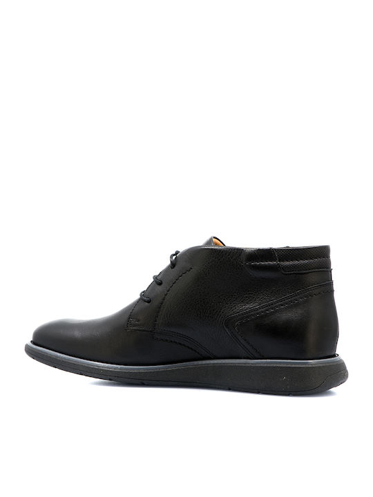 Damiani Men's Leather Boots Black