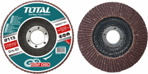Total Grinding Disc Metal 115mm Polyopter P40