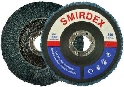 Smirdex Disc de șlefuire Zirconiu Μetal 125mm P40