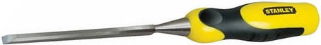 Stanley Dynagrip Skewed Chisel 18mm with Plastic Handle