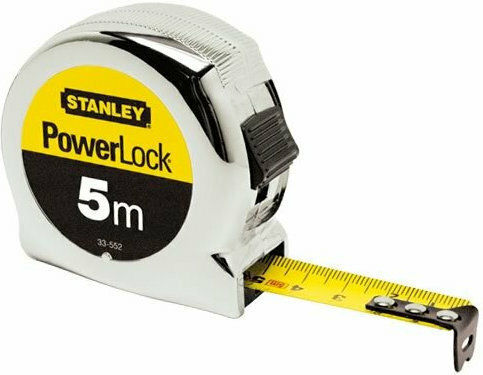 Stanley Powerlock Tape Measure with Auto-Rewind 19mm x 5m
